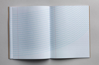 Illustration for article titled Write Way Outside the Lines With This Trippy Ruled Notebook